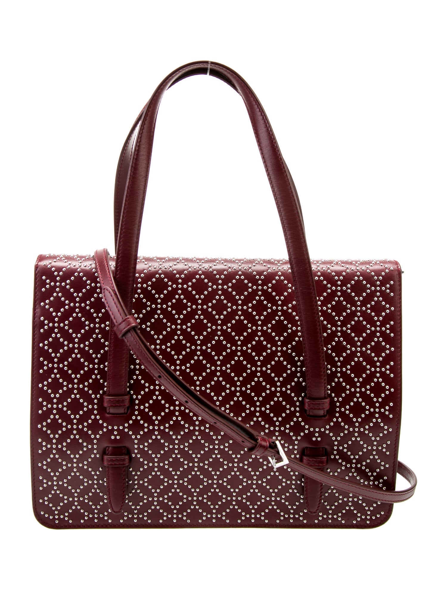 Alaïa Leather Top Handle Bag
